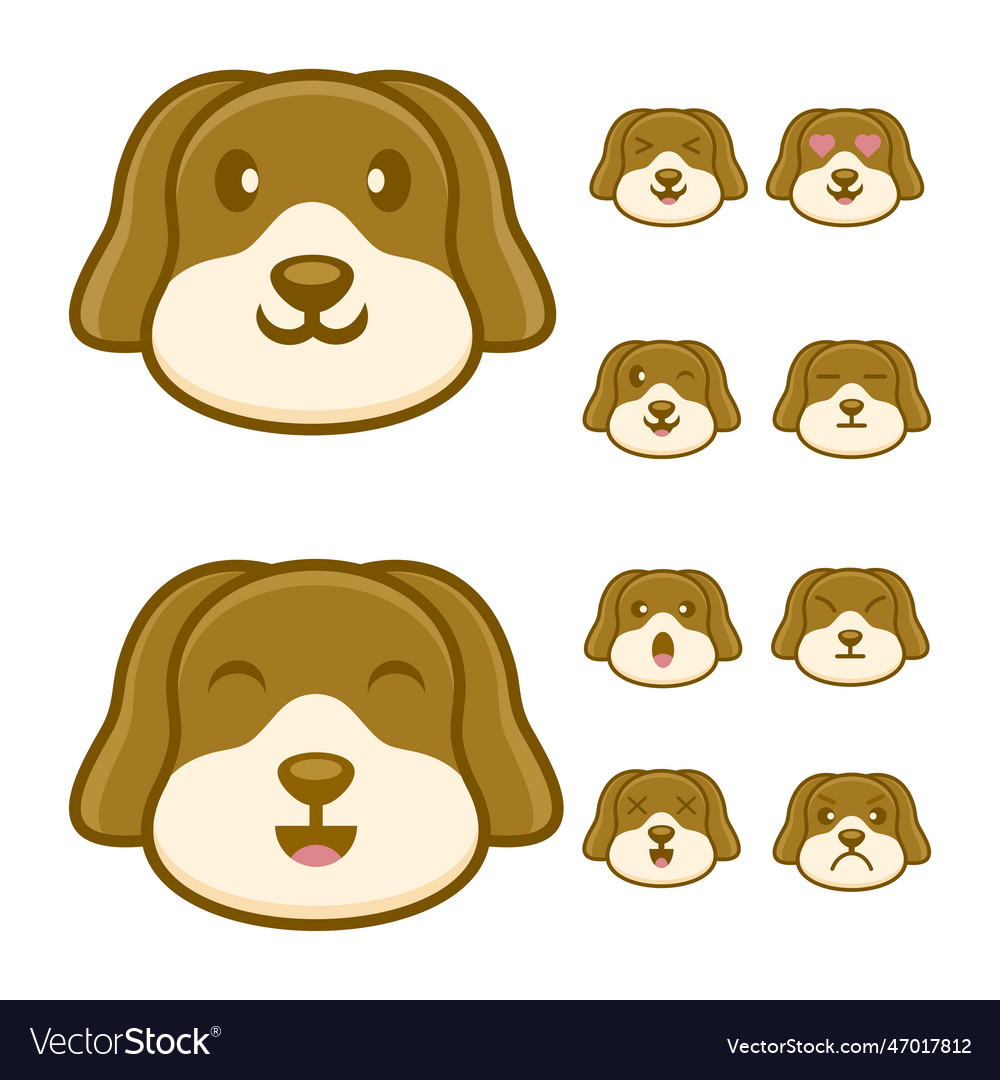 Cute dog animal design