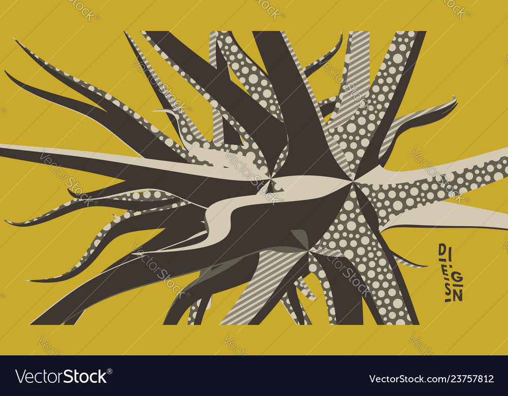 Design for print products background poster vector image Design for print products background poster