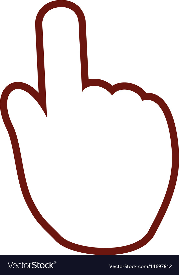 Hand click cursor