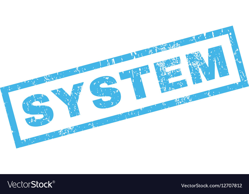 System rubber stamp