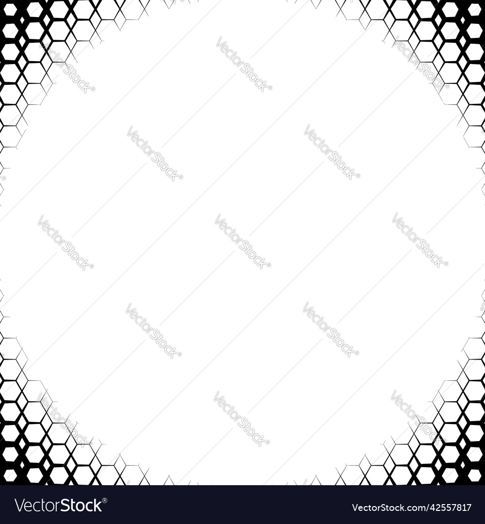 Background with gradient of black and white hexes Vector Image Background with gradient of black and white hexes