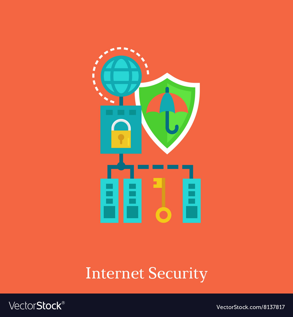 Internet security and local nets flat concept