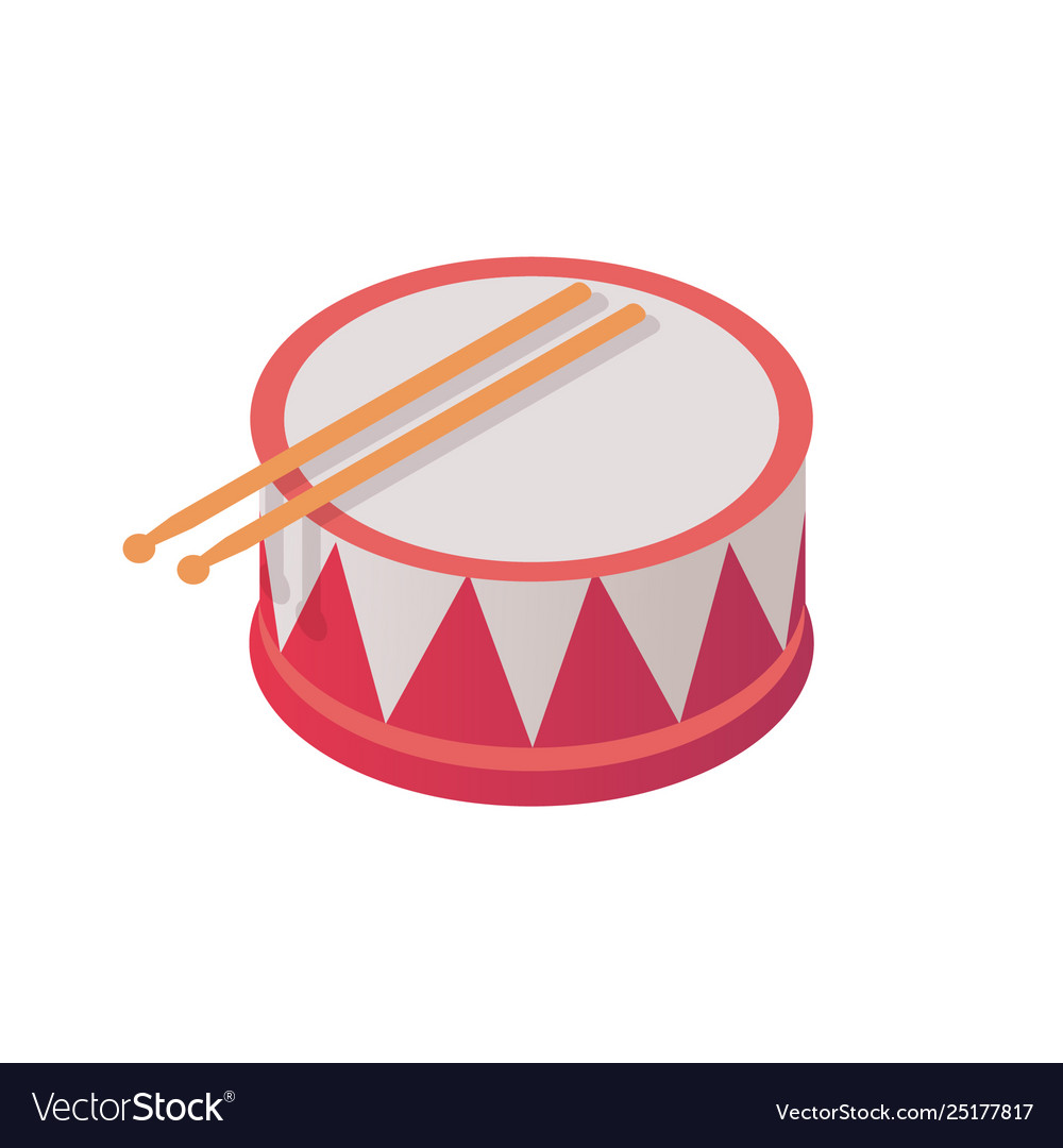 Isometric toy and musical instrument in vivid