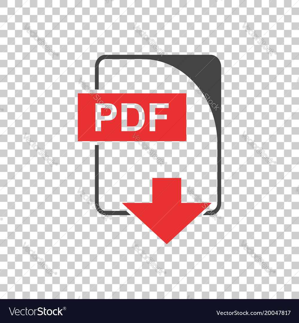 Pdf icon flat