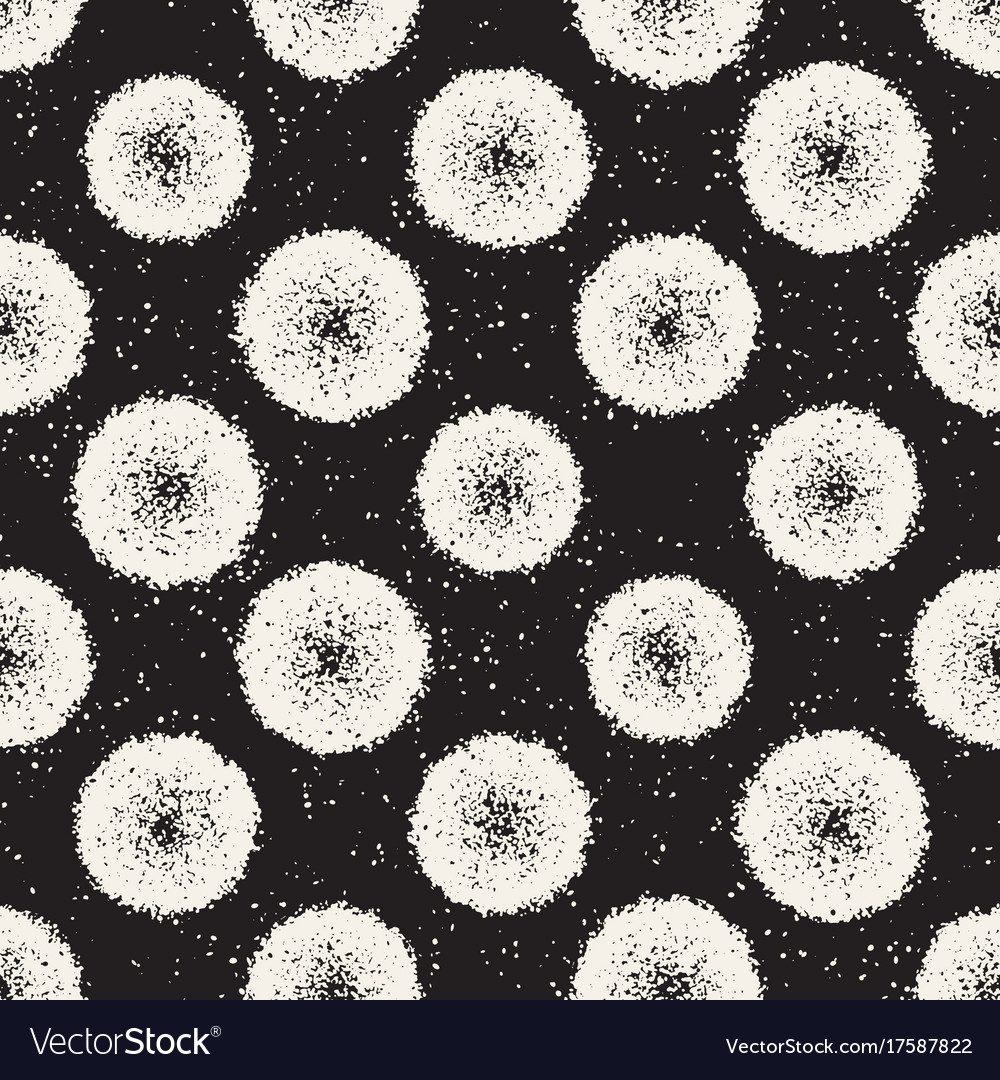Grungy pattern with scattered circle shapes