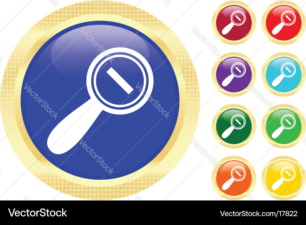 Magnifying glass Royalty Free Vector Image - VectorStock