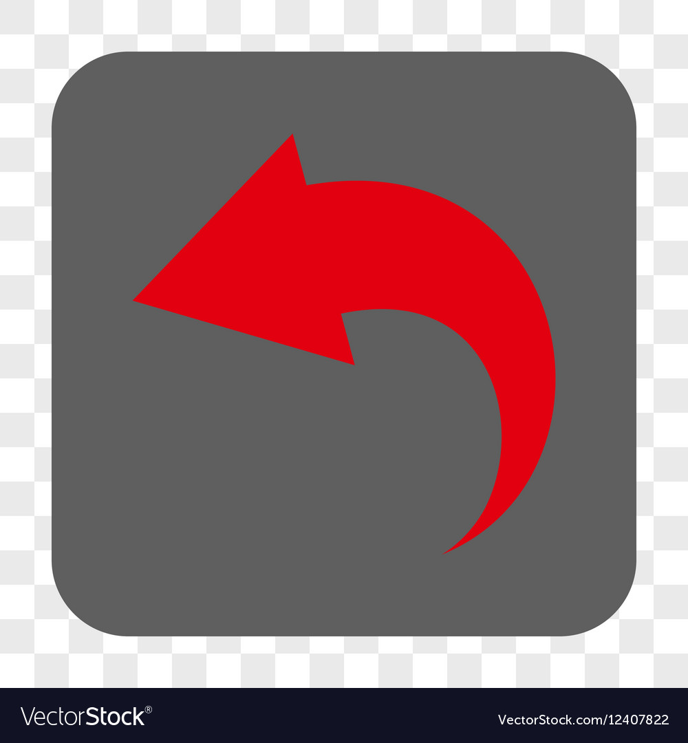 Undo rounded square button