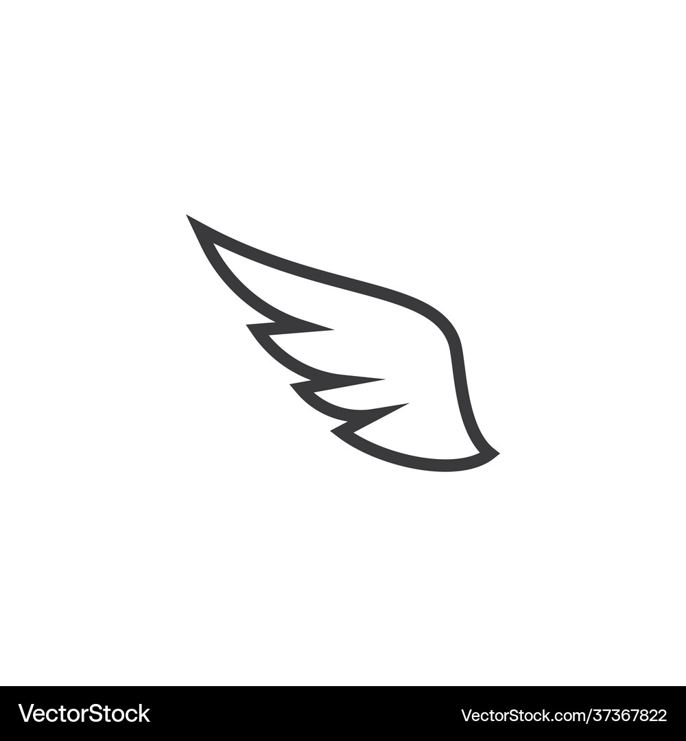 Wing Royalty Free Vector Image - VectorStock
