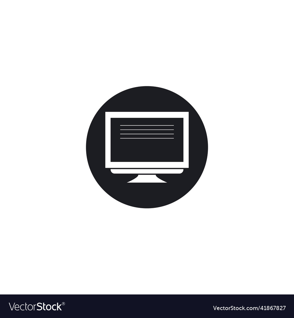Monitor computer icon