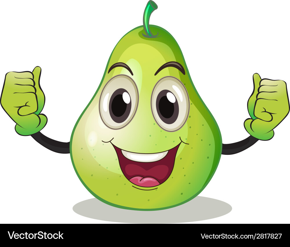 Pear Royalty Free Vector Image - VectorStock