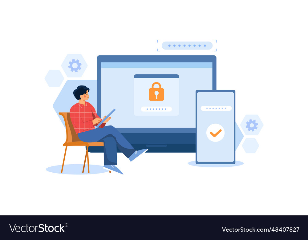 Pin code to unlock password screen