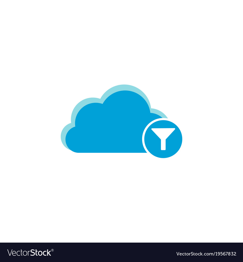 Cloud computing icon filter
