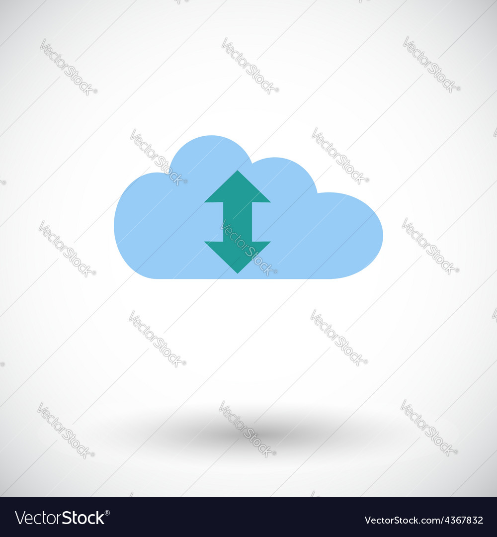 Cloud computing icon