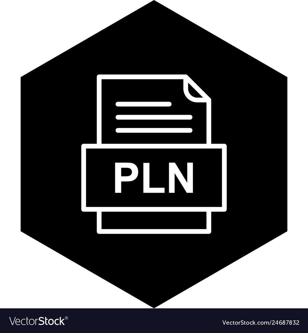 Pln file document icon