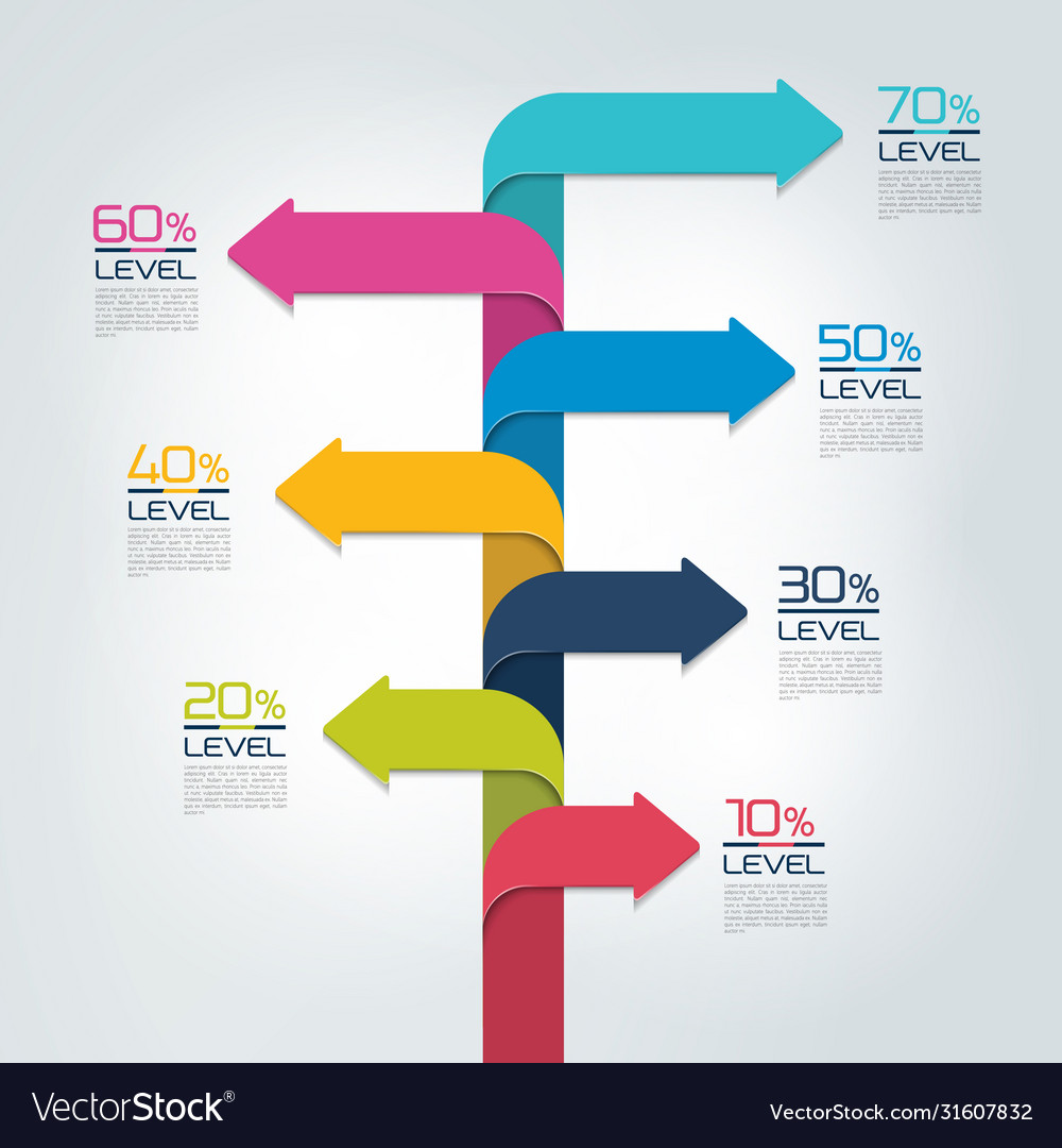 Timeline vertical report template chart scheme Vector Image Timeline vertical report template chart scheme