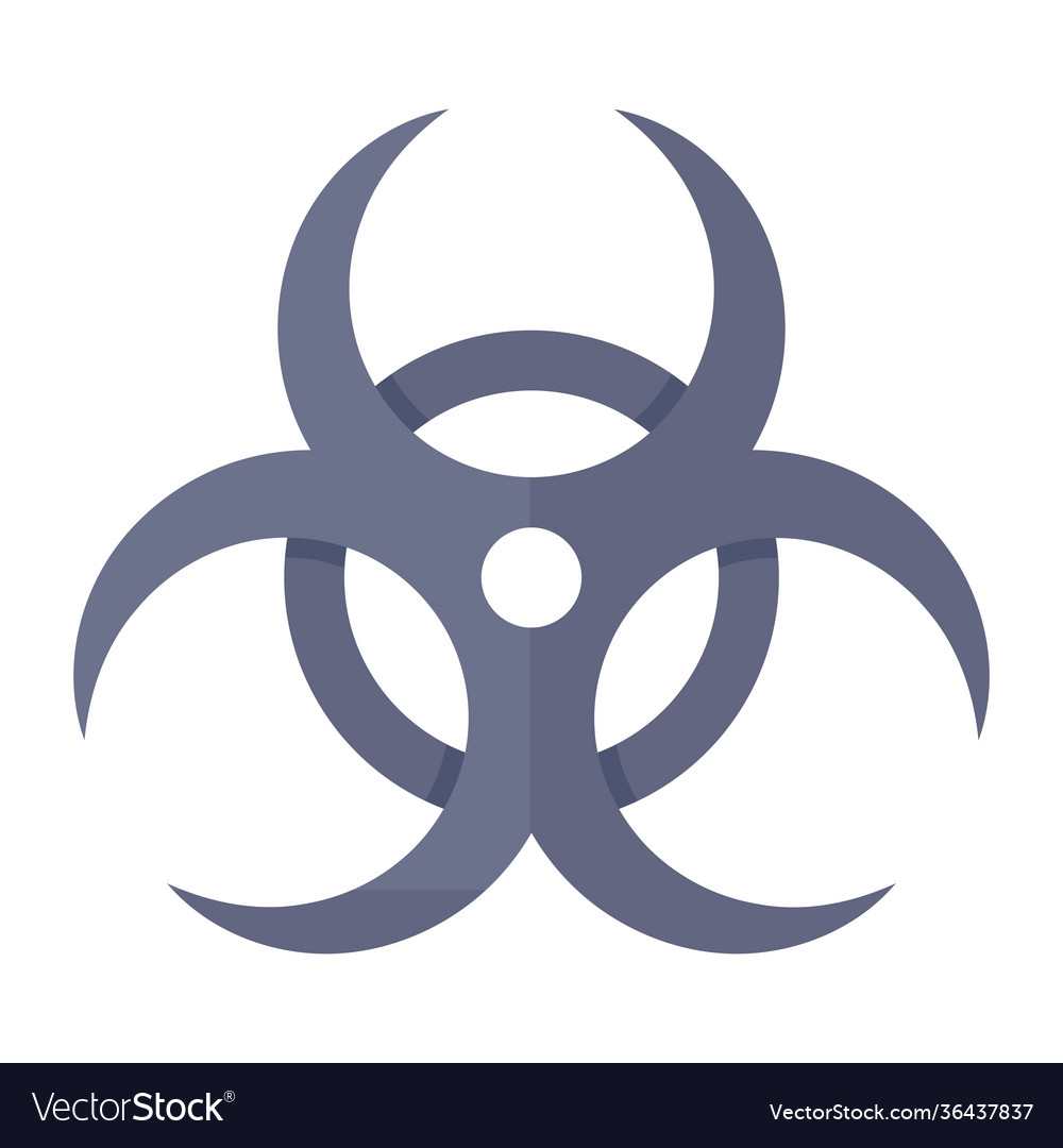 Biohazard symbol Royalty Free Vector Image - VectorStock