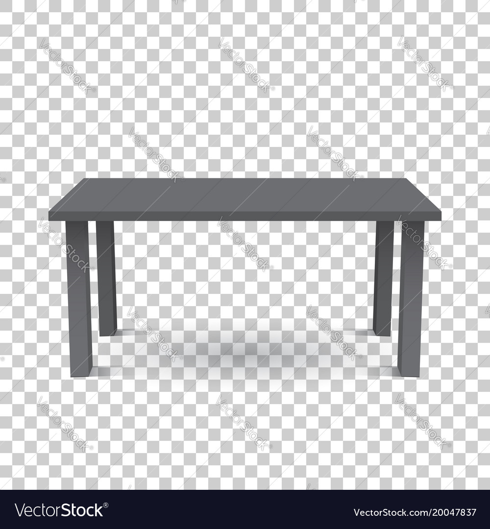 Black Empty Table - Presentation Surface