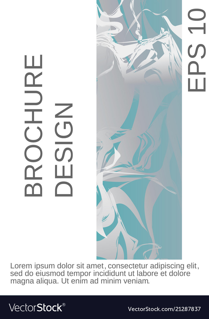 Creative fluid background from current forms vector image Creative fluid background from current forms