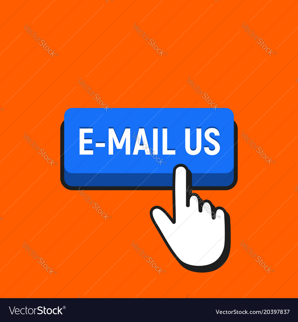 Hand mouse cursor clicks the e-mail us button