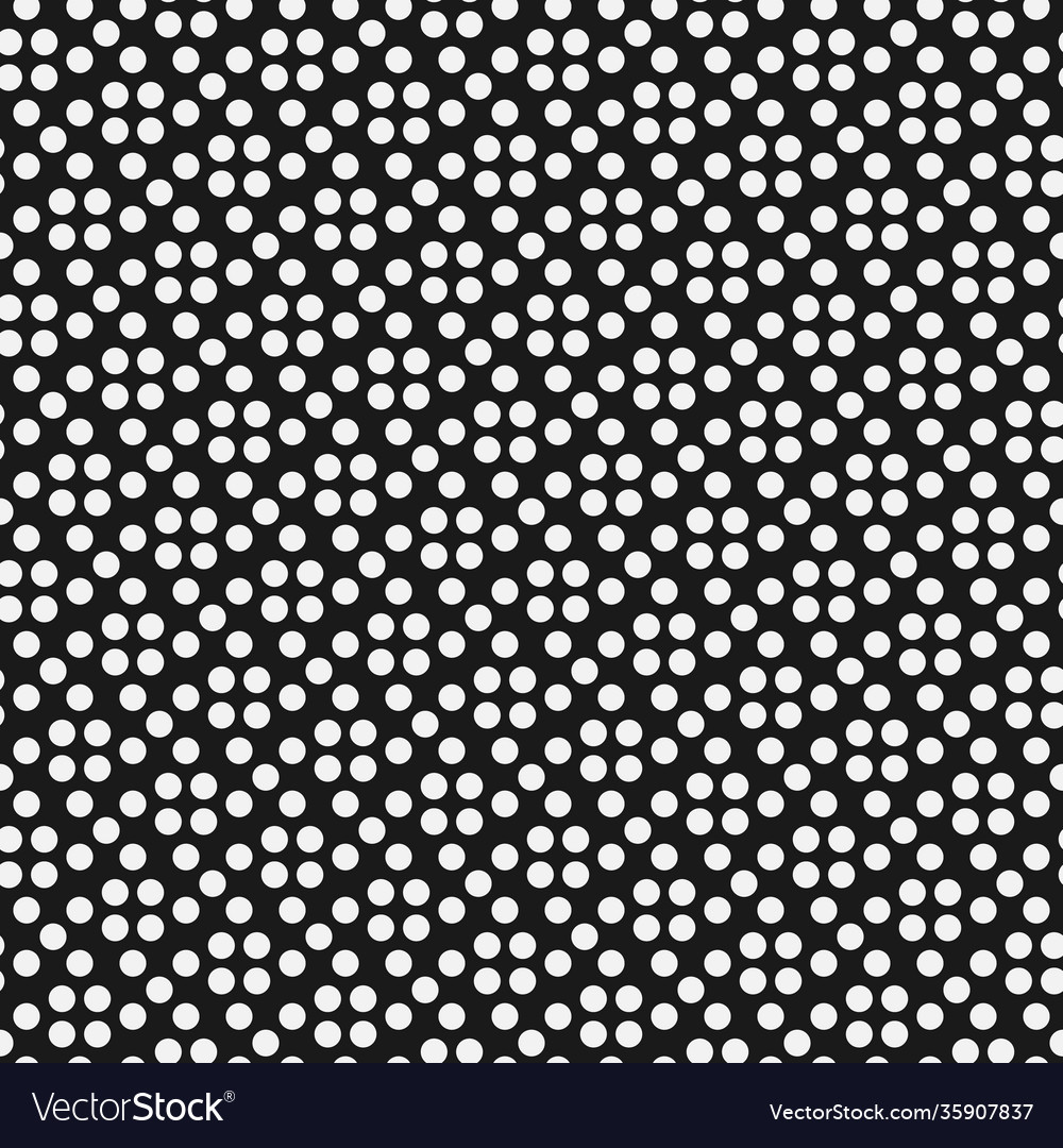 Seamless pattern with dots ordered grid vector image Seamless pattern with dots ordered grid