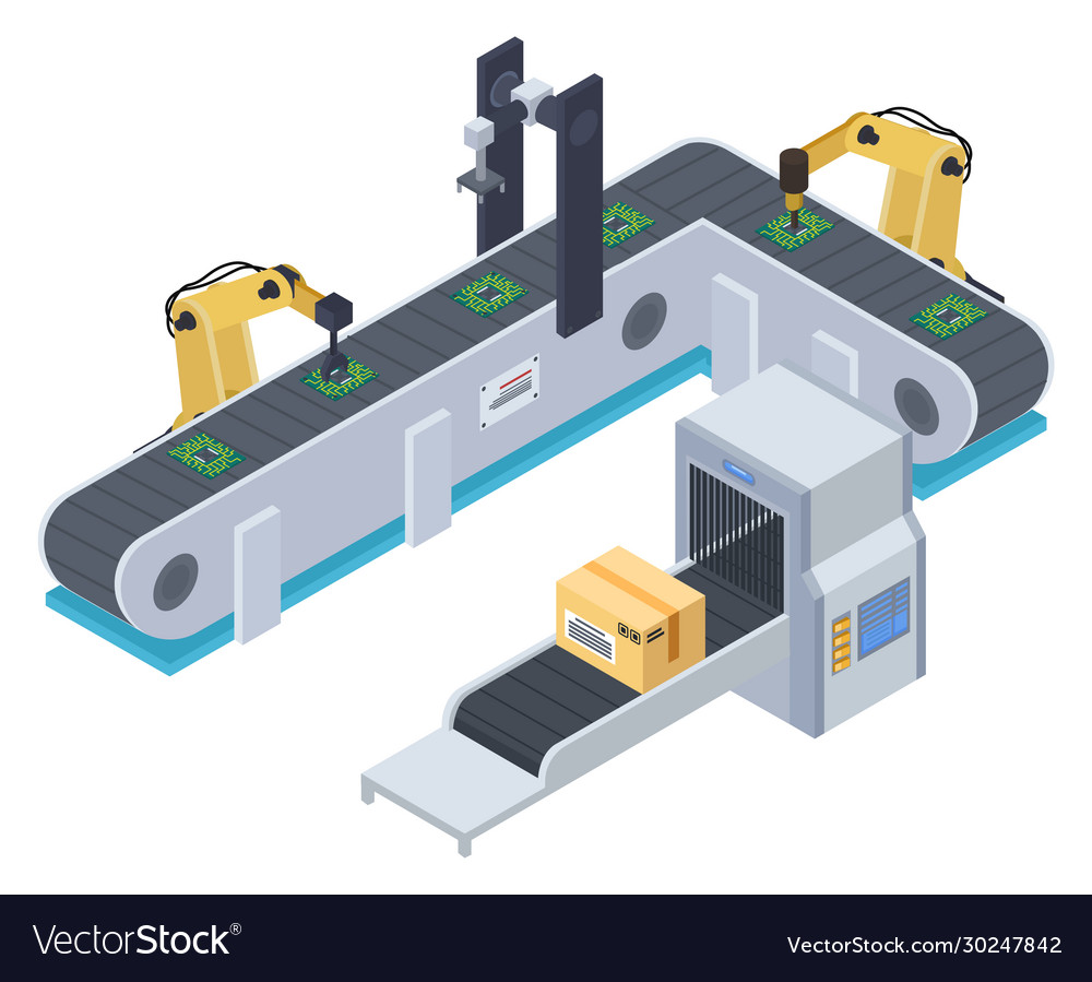 Automated Production Factory - Robotics