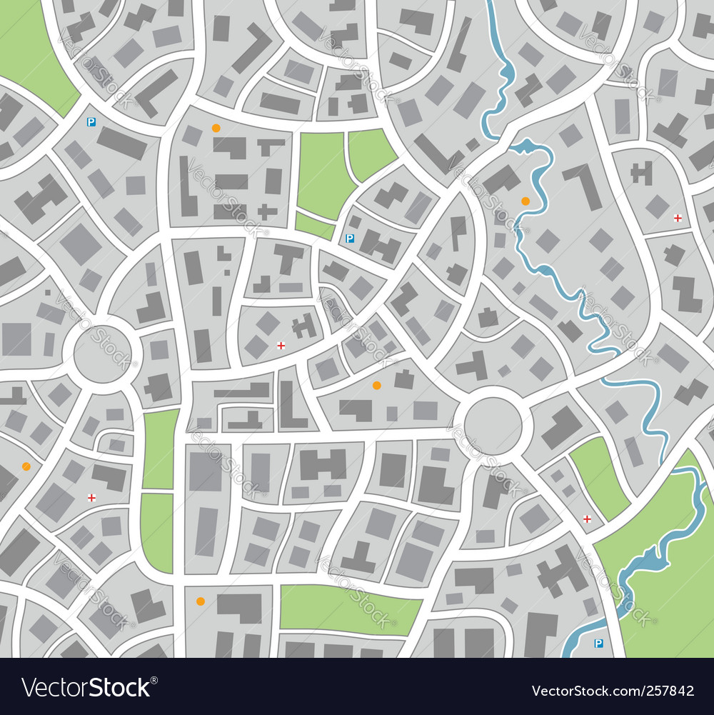 City Map Vector Free City Map Royalty Free Vector Image - Vectorstock