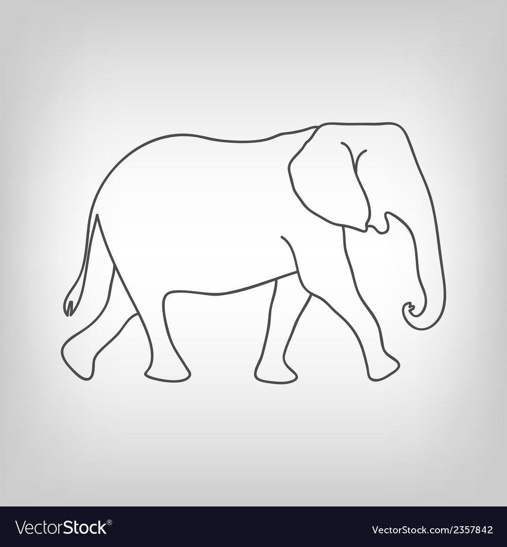 Elephant Silhouette