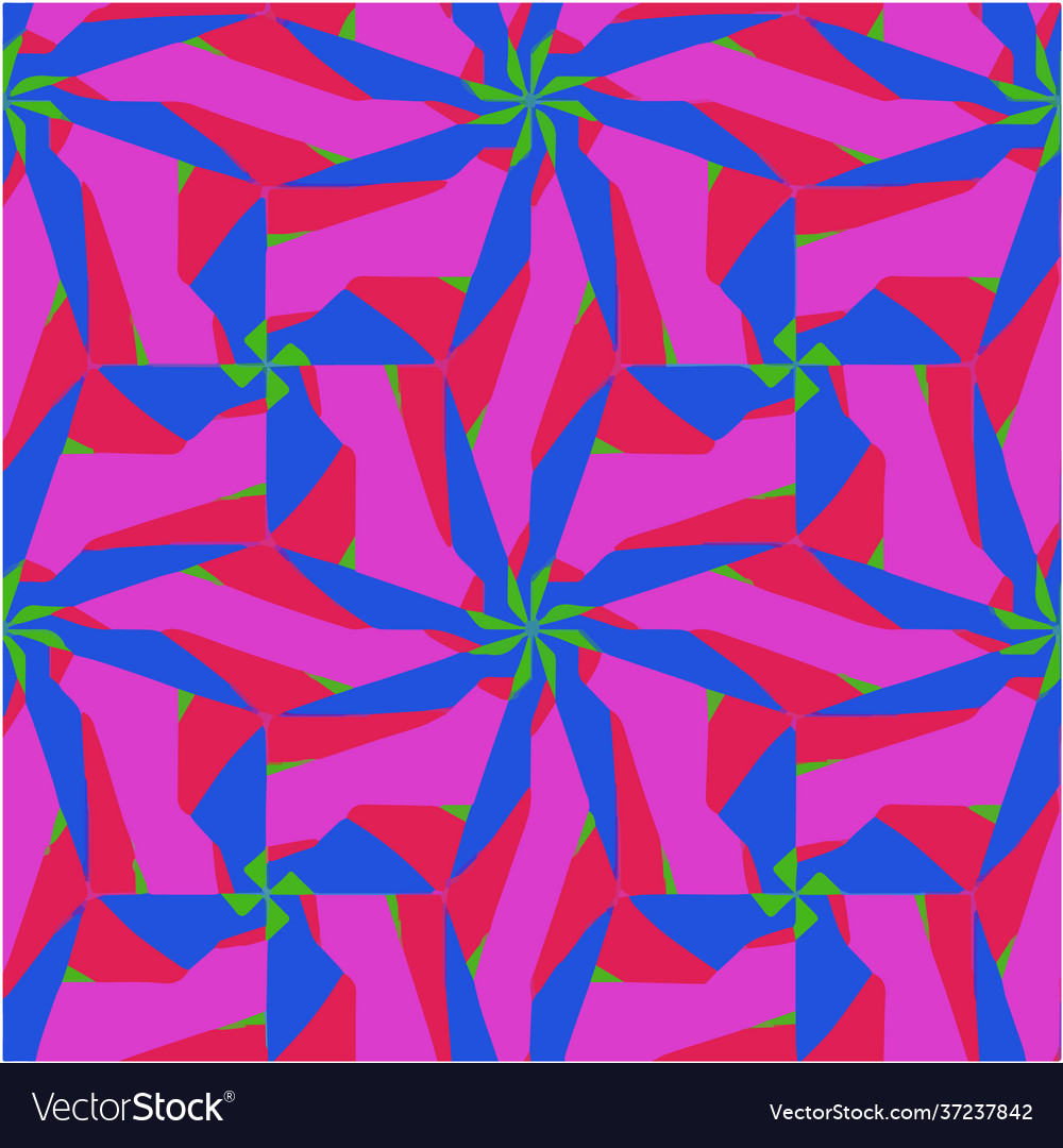 Geometric pattern with triangular elements vector image Geometric pattern with triangular elements