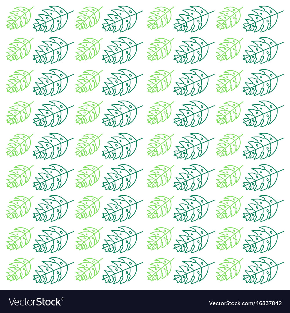 Green leaves pattern texture background