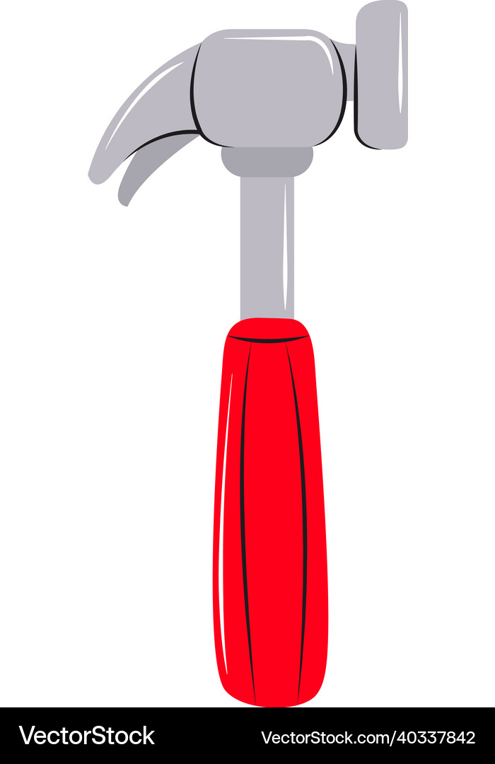 Hammer tool icon Royalty Free Vector Image - VectorStock