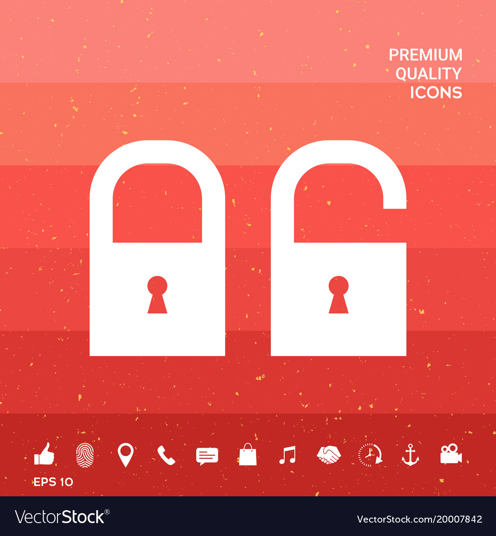 Lock unlock - set ico