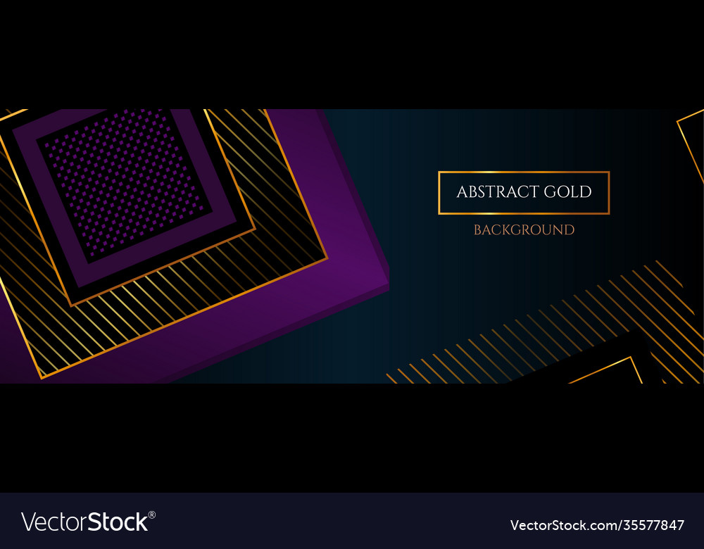 Black abstract background with squares vector image Black abstract background with squares