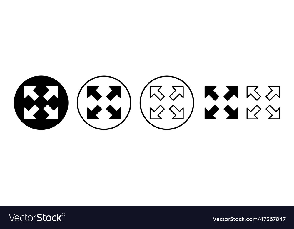 Fullscreen icon expand