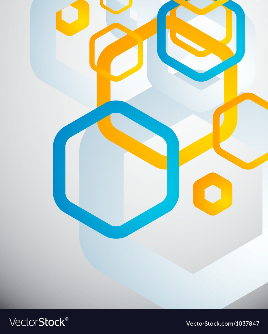 Geometric Hexagon Pattern