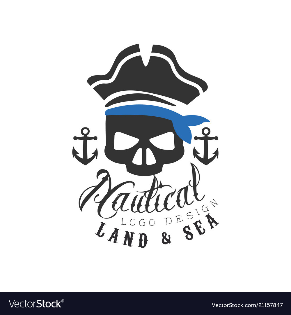 Nautical Retro Logo - Land & Sea