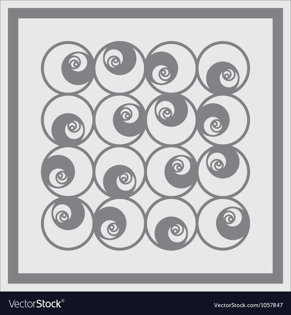 Seamless circles pattern
