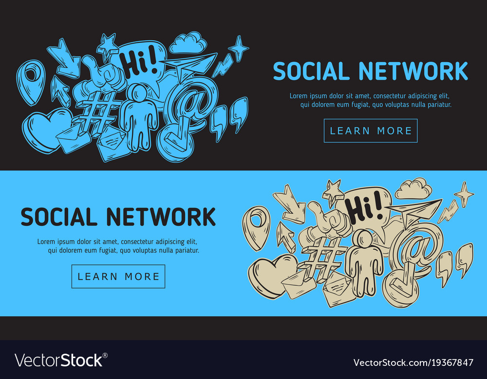 Social network web design with isolated essential