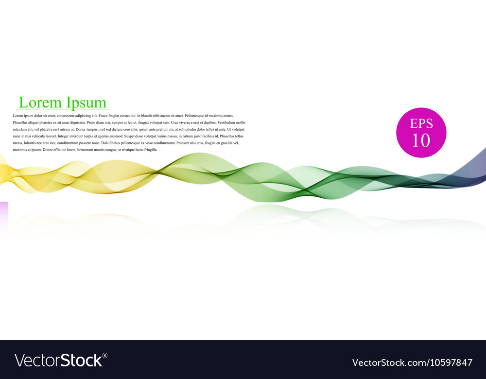 Spectrum wave color abstract wavy