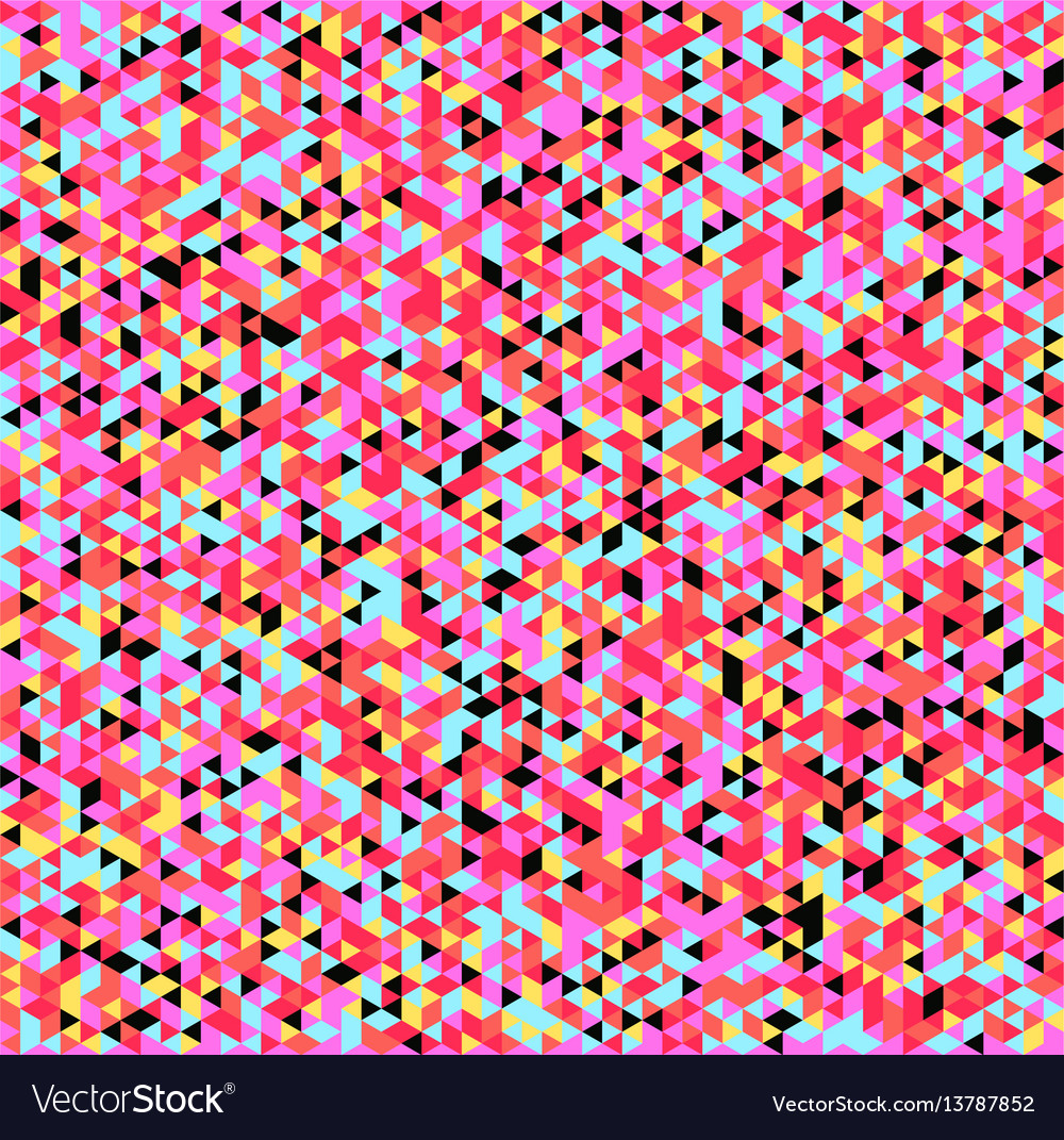 Abstract color pattern backdrop with mosaic pink
