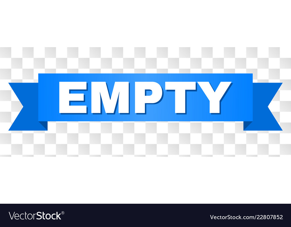 Blue stripe with empty text