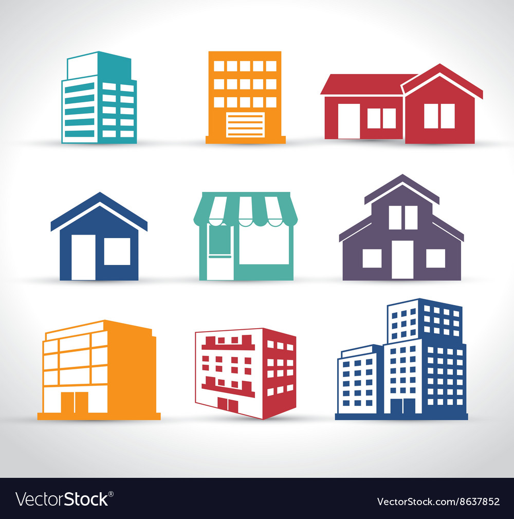 Building Icon Set