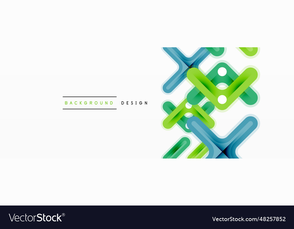 Cross line background minimal geometric template vector image Cross line background minimal geometric template
