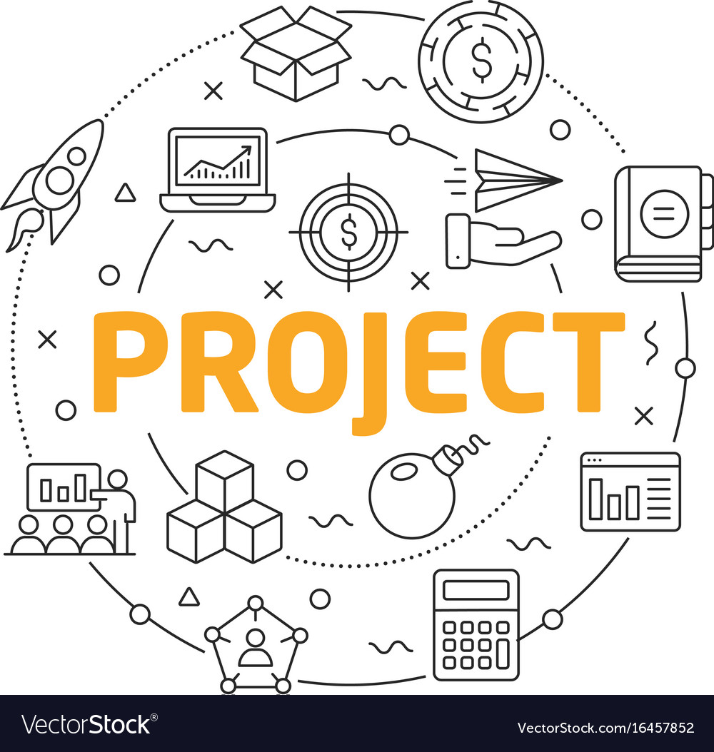 Flat Circle Project Icons