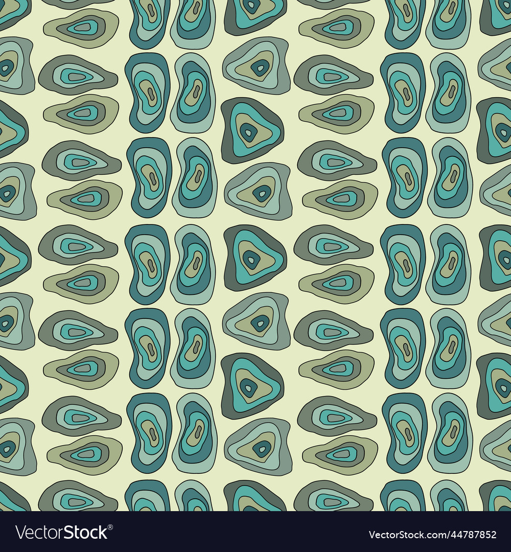 Simple geometric seamless pattern with abstract