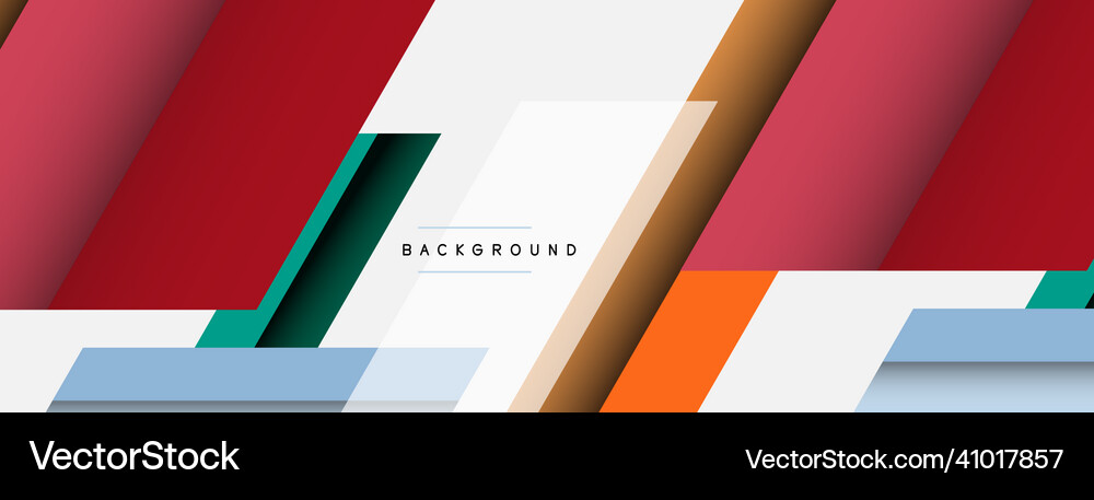 Background geometric diagonal square shapes Vector Image