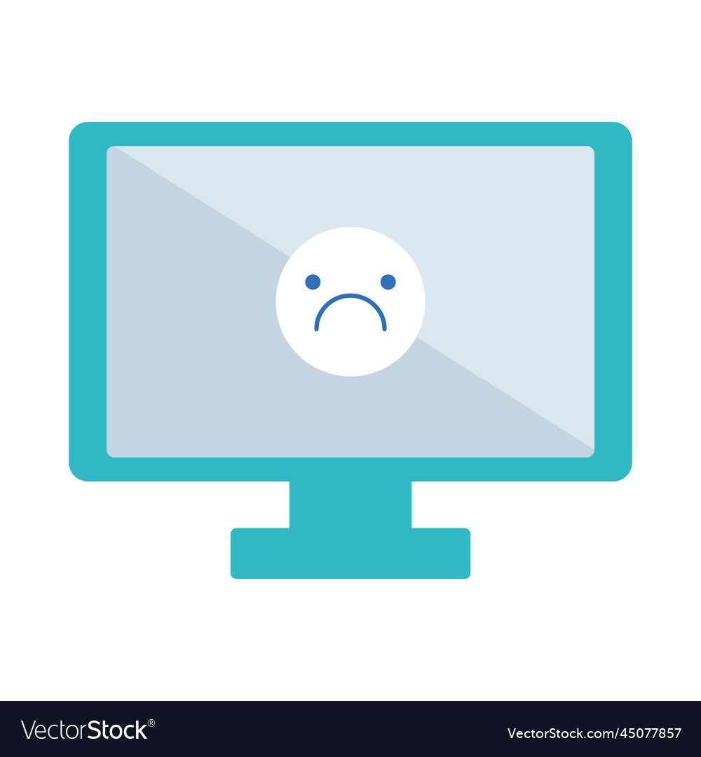 Computer 404 error icon