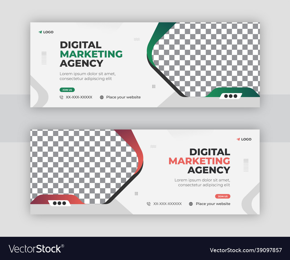 Digital marketing facebook cover design