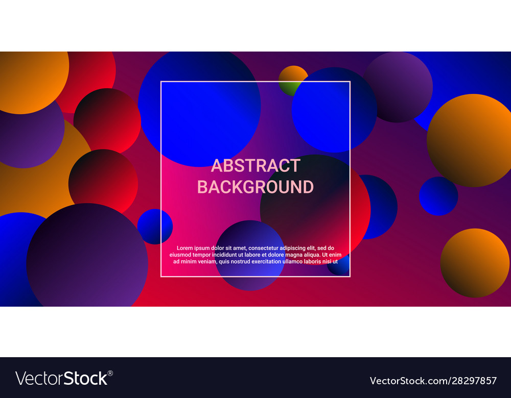 Gradients balls shapes Royalty Free Vector Image