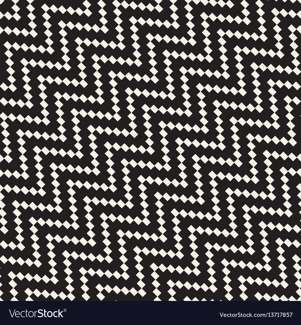 Halftone edgy lines mosaic endless stylish texture vector image Halftone edgy lines mosaic endless stylish texture