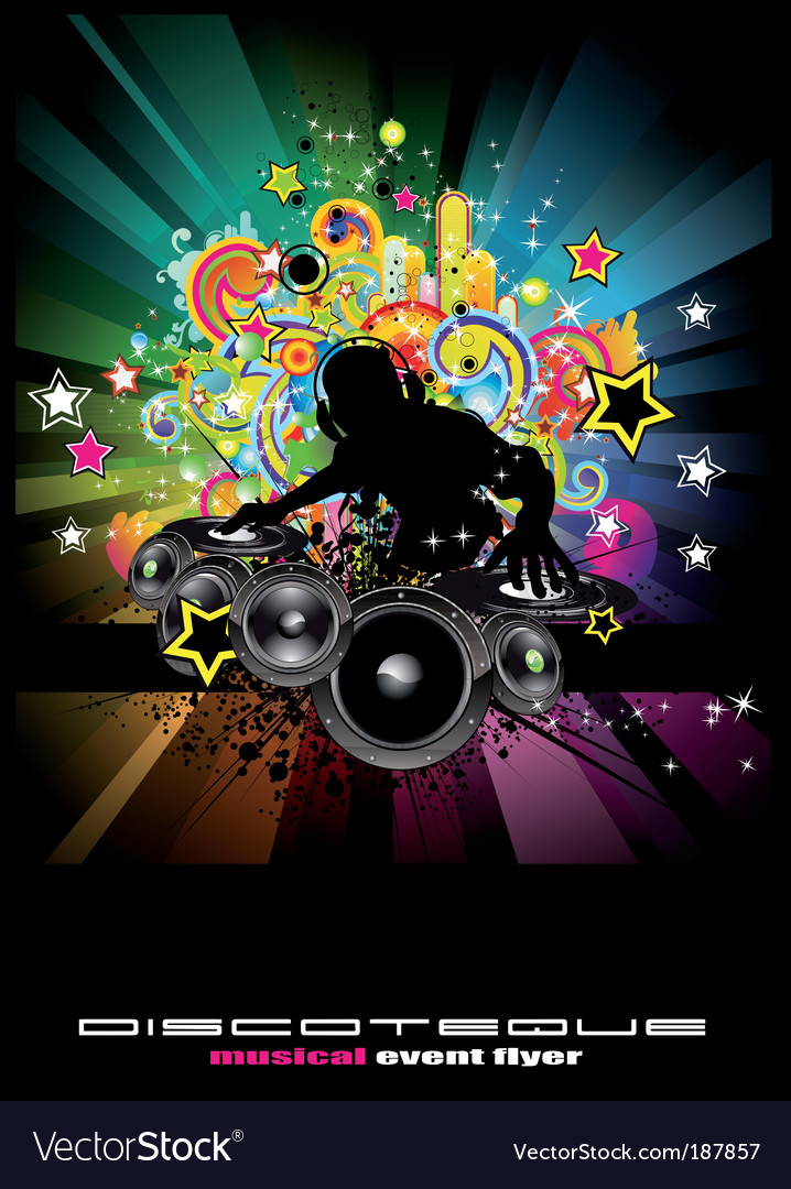 Musical event background Royalty Free Vector Image